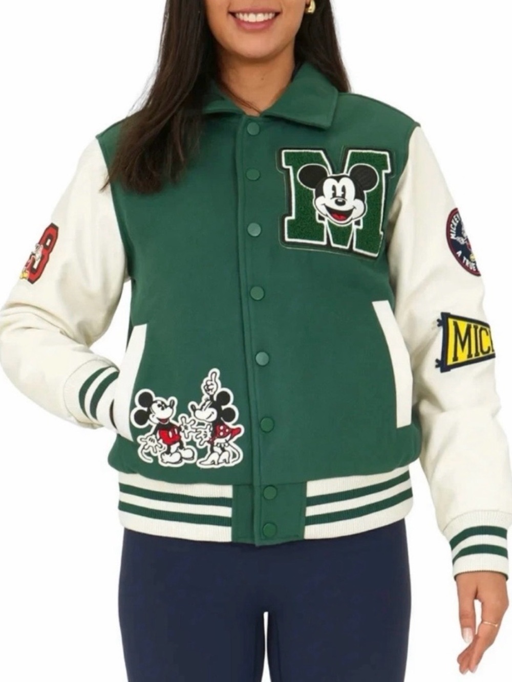 Disney Adult Unisex Varsity Jacket Women's Size XXL Men's Size  XL NWT - Picture 6 of 16